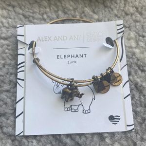 Alex and Ani elephant bracelet